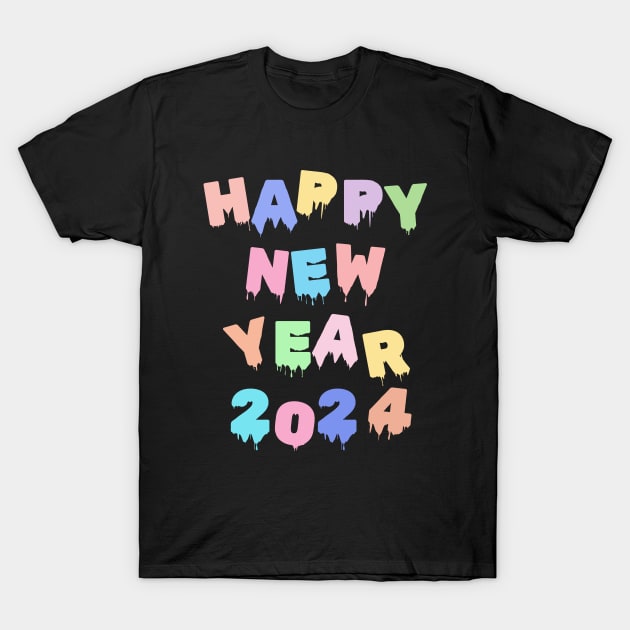 New year 2024 T-Shirt by BigSaturn